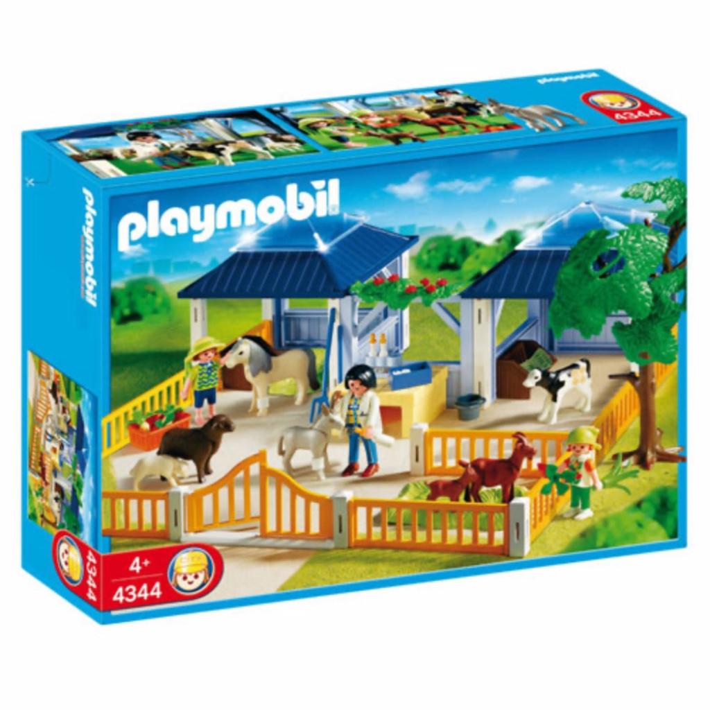 Playmobil 4344 Dierenverzorgingsplaats, Ophalen of Verzenden, Zo goed als nieuw, Complete set