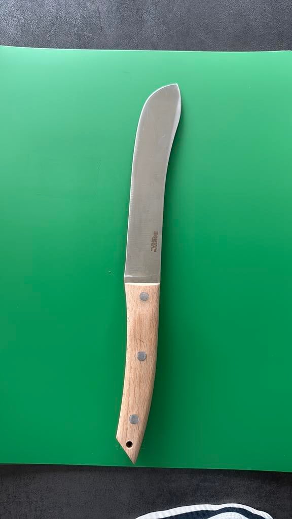 Homey Blokmes 18,5 cm, Ophalen, Zo goed als nieuw