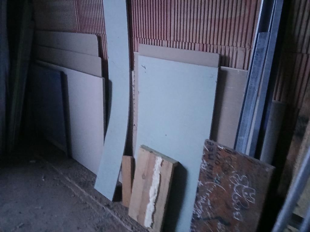 Knauf / gyprocplaat resten, Bricolage & Construction, Plaques & Panneaux, Enlèvement, Autres matériaux