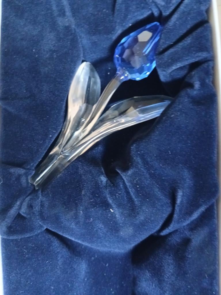Tulipe bleue Swarovski, Enlèvement ou Envoi, Neuf
