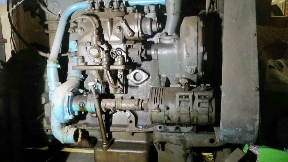 Stroomgroep 30KVA-3x63A-400V Scania Vabis 90pk op frame, Enlèvement