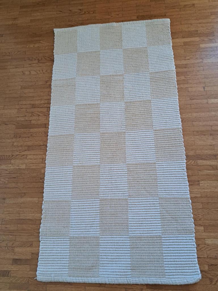 karpet (bed), Ophalen of Verzenden, Zo goed als nieuw, Beige