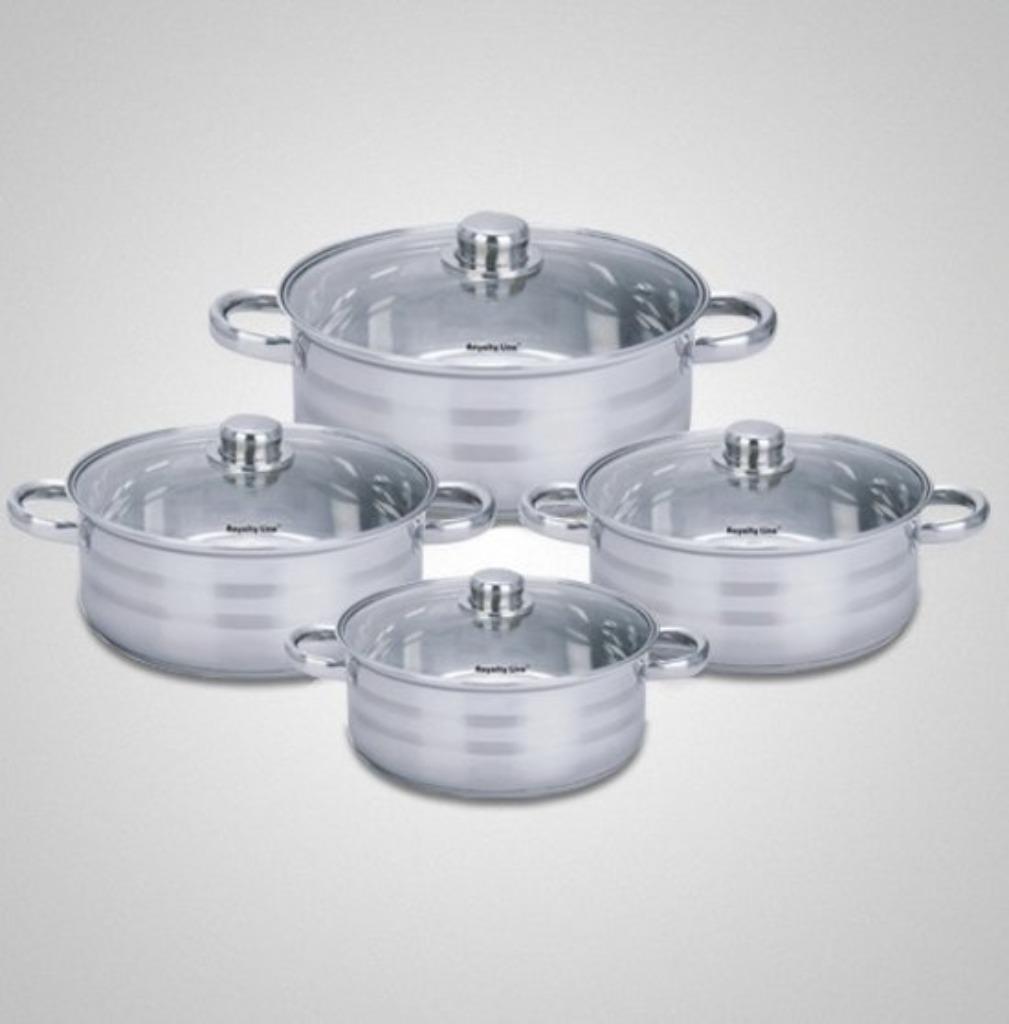 pottenset, Ophalen, Nieuw, Pannenset, Inductieplaat