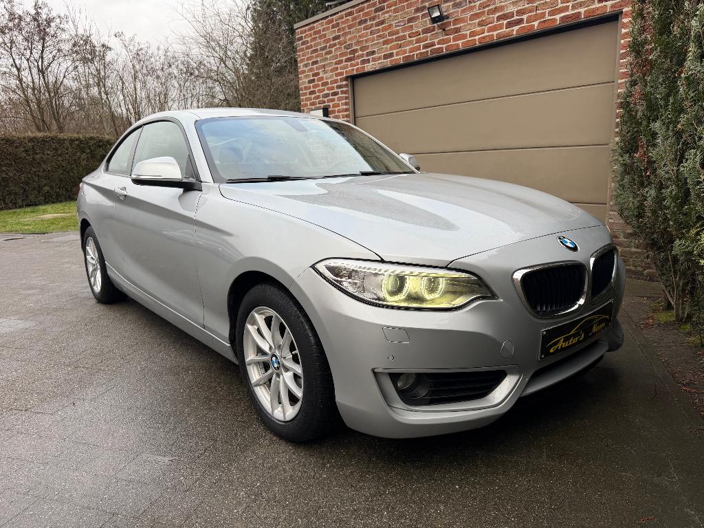 BMW 218dA Edition Sport,GARANTIE,AIRCO,NAVI,CRUISE,LED,PDC, Autos, BMW, Argent ou Gris, Entreprise, Entretenue par le concessionnaire