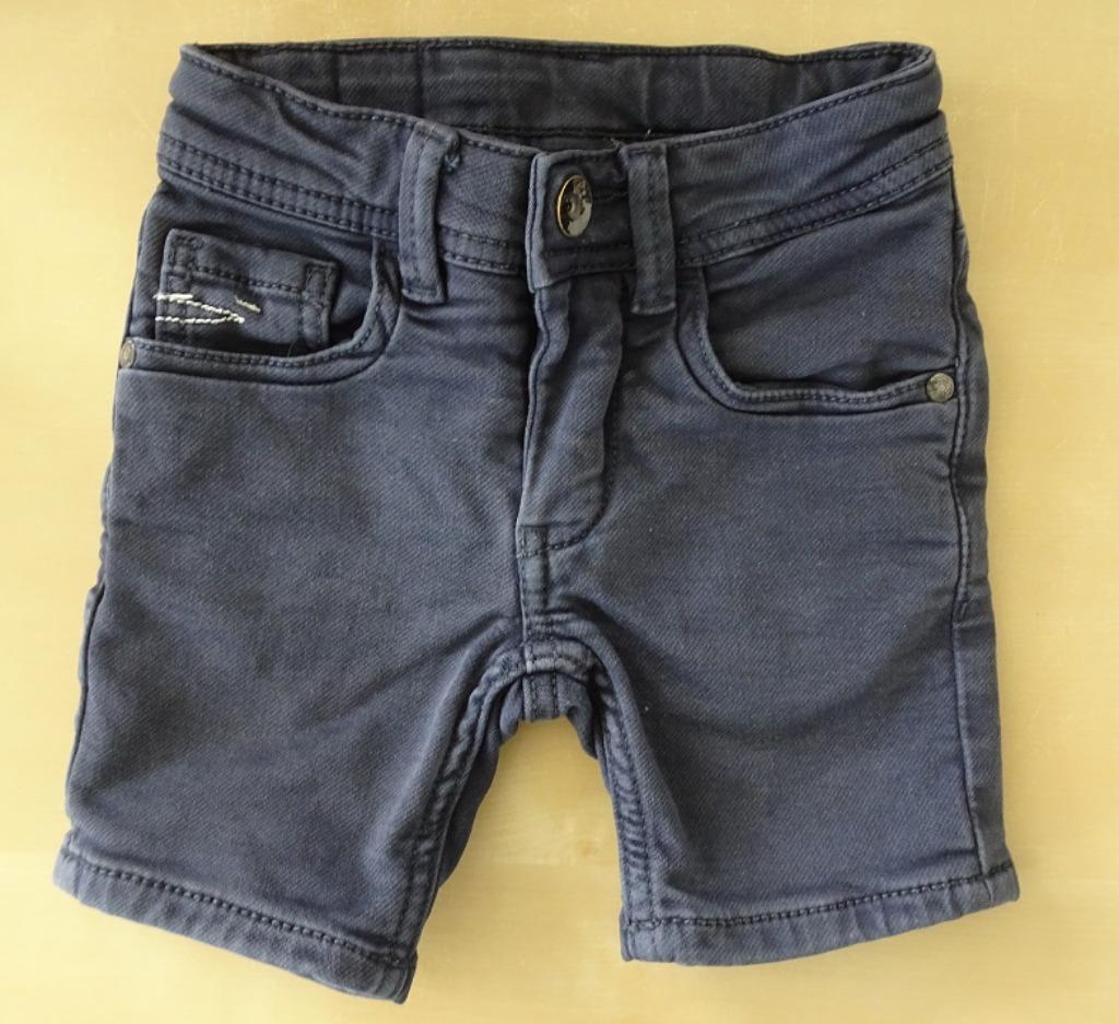 Donkerblauwe jeansshort slim fit JBC, maat 98, Broek, Gebruikt, JBC, Ophalen of Verzenden