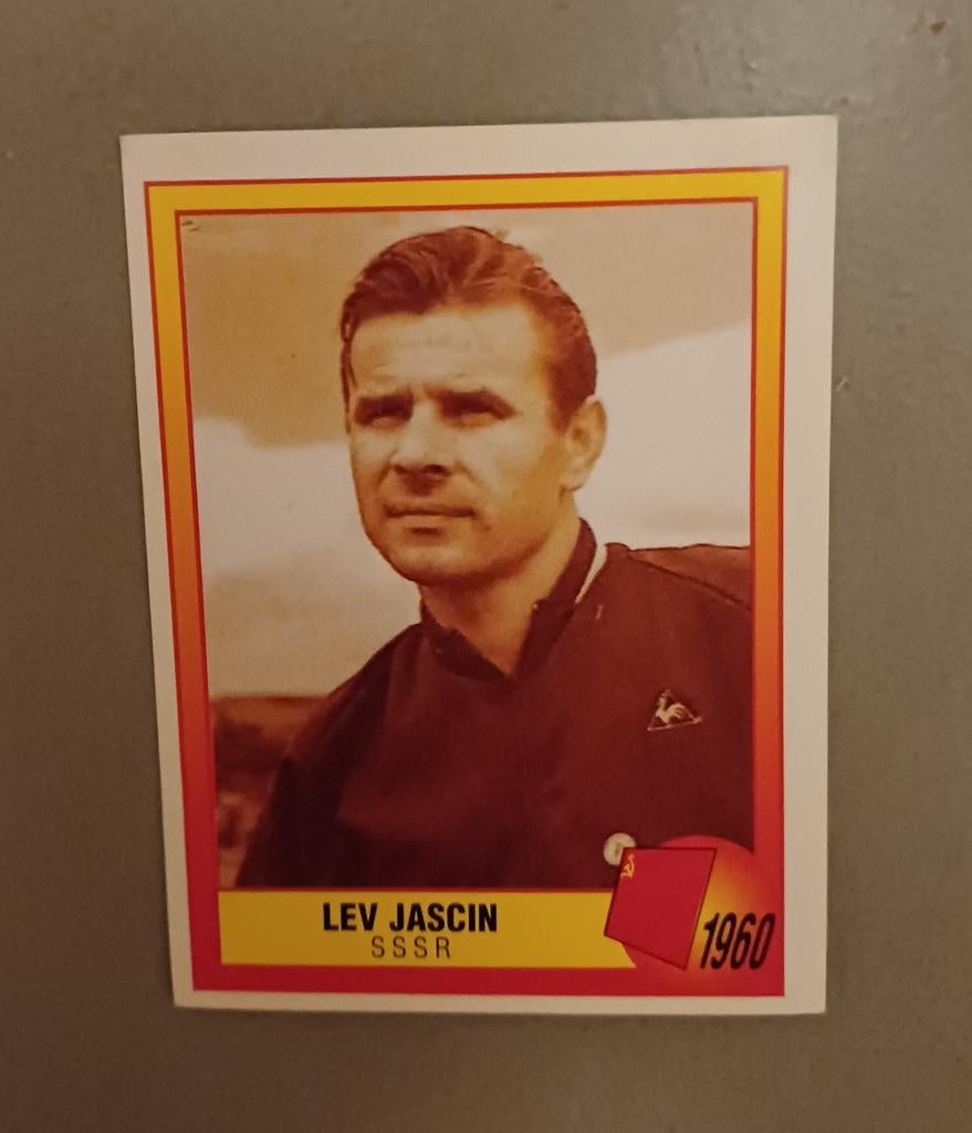 Panini Euro 96 Lev Yascin Nr 2 zeldzame Turkse versie, Enlèvement ou Envoi
