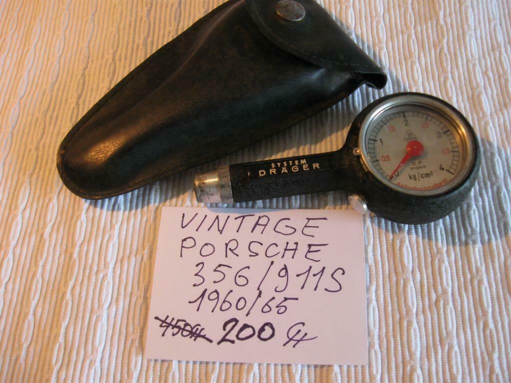 DRUKMETERS PORSCHE EN TOEBEHOREN..., Ophalen, Zo goed als nieuw, Minder dan 6 bar