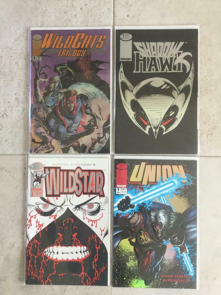 Image comics - Shadowhawk Union Wildcats Wildstar, Ophalen, Zo goed als nieuw, Amerika