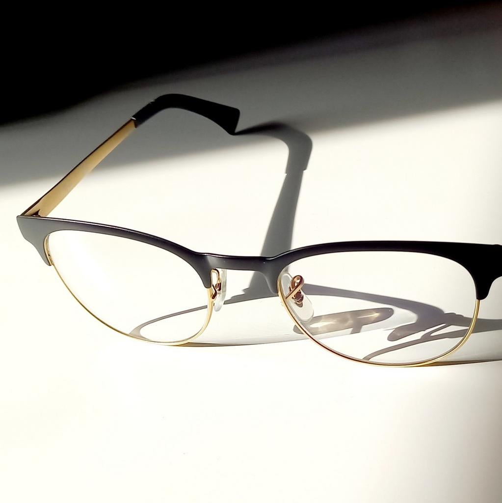 RAY-BAN Montuur RB6317 / Two-Tone (zwart-goud) / NIEUW!, Handtassen en Accessoires, Zonnebrillen en Brillen | Heren, Zwart, Nieuw