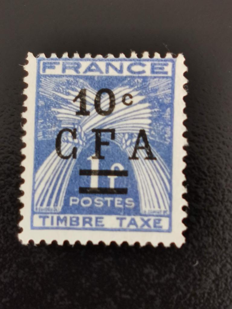 Réunion 1949 - impôts, Enlèvement ou Envoi, Autres pays, Affranchi
