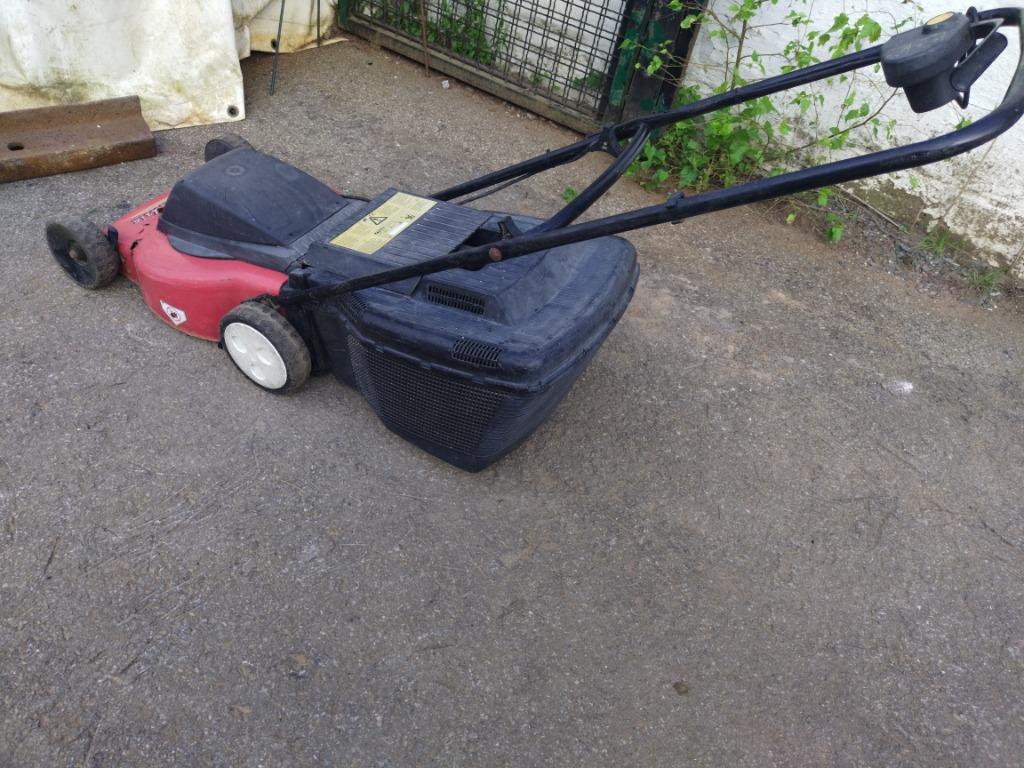 elektrische grasmachine, Ophalen, Cirkelmaaier, Gebruikt, Elektrische grasmaaier