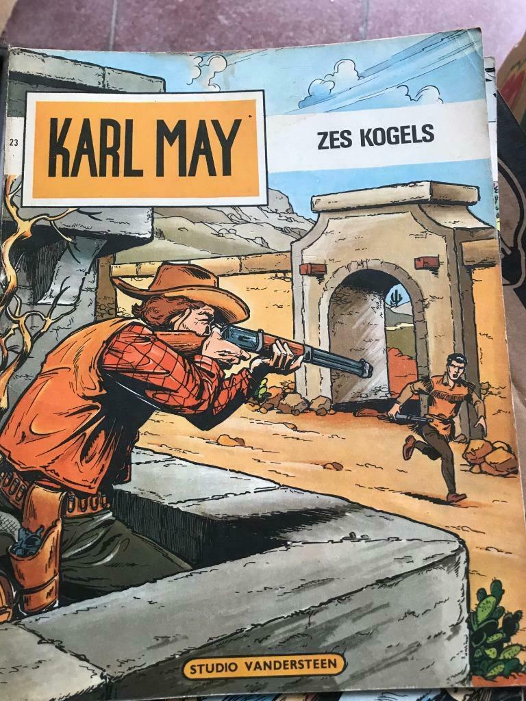 Strips Karel May, Boeken, Stripverhalen, Gelezen, Ophalen