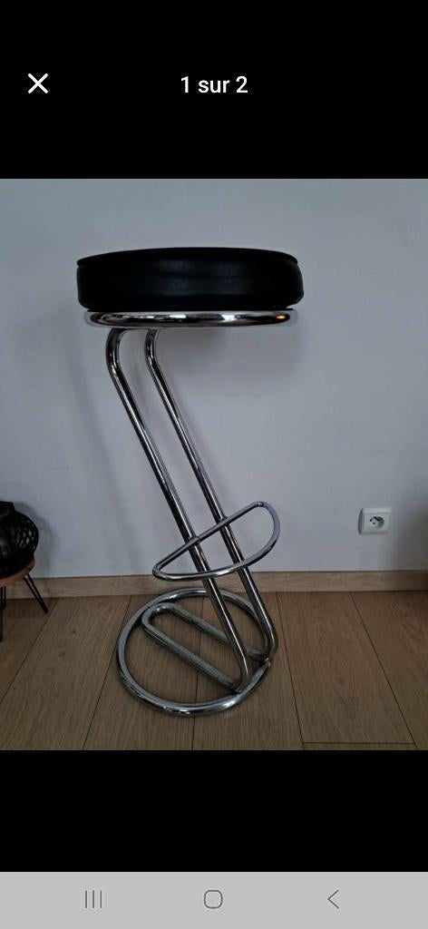 Tabouret de bar, Maison & Meubles, 90 cm ou plus, Avec repose-pieds, Enlèvement, Utilisé