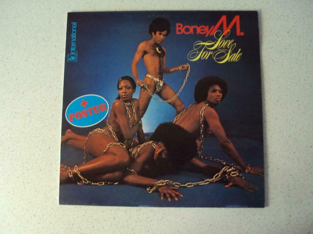 LP "Boney M" Love For Sale anno 1977., Ophalen of Verzenden, 12 inch