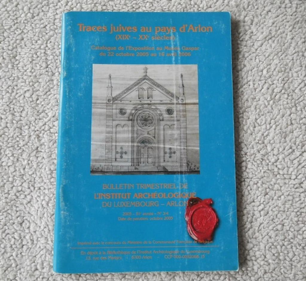 Traces juives au pays d' Arlon (XIXème - XXème siècle), Enlèvement ou Envoi, Utilisé