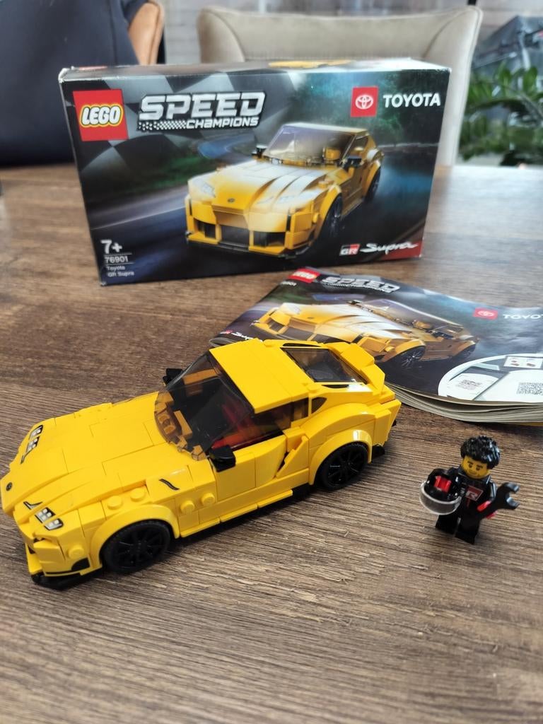 Lego Speed Champions Toyota GR Supra 76901, Ophalen, Zo goed als nieuw, Lego
