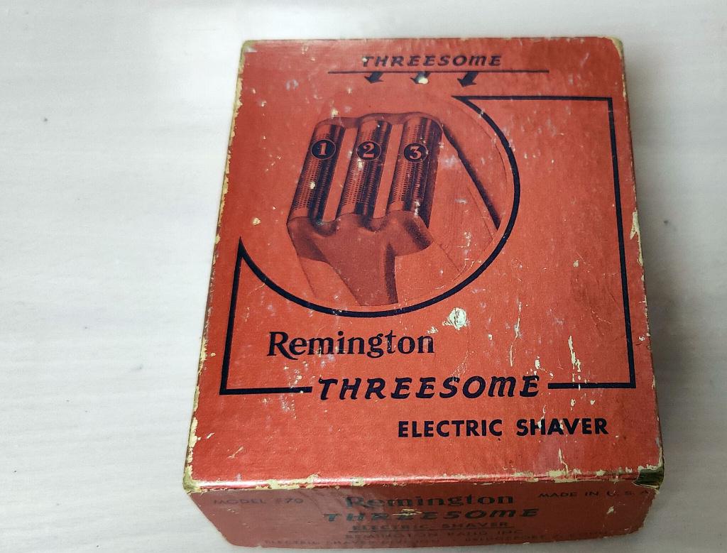 Remington scheerapparaat uit 1946, werkend!, Enlèvement