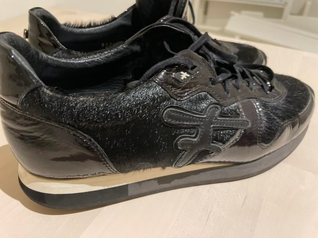 floris van bommel damesschoen, Ophalen, Zo goed als nieuw, Zwart, Dansschoenen