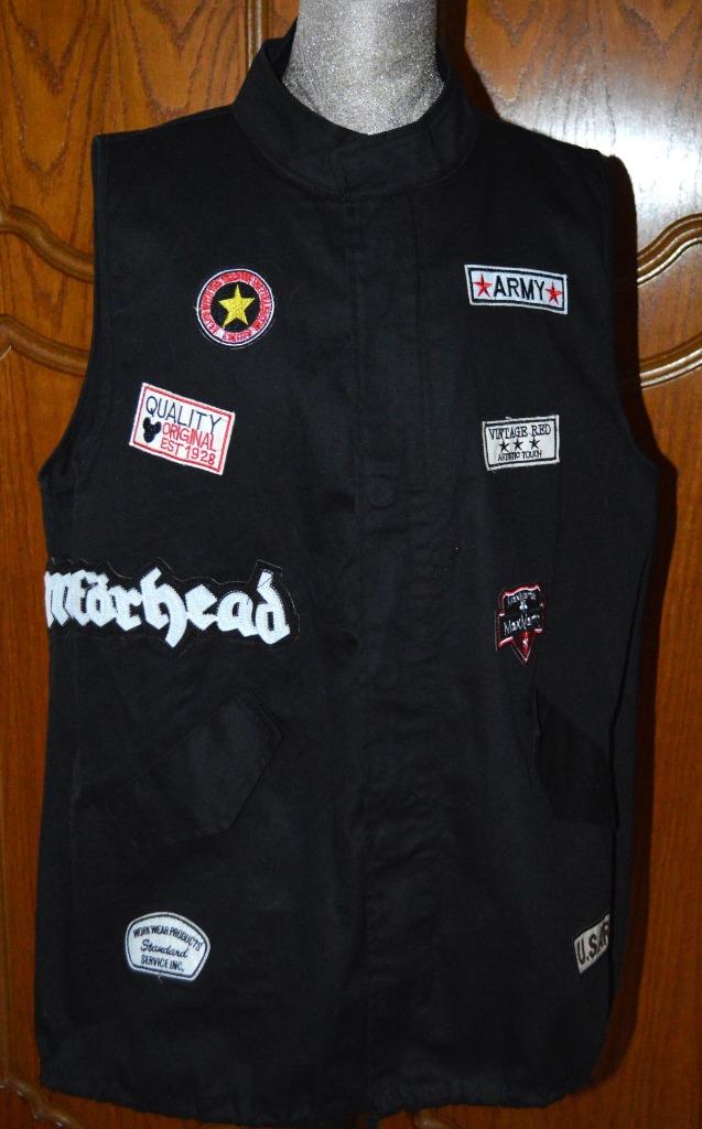 Veste sans manches Motorhead L de Kimi & co, Vêtements | Hommes, Blousons sans Manches, Kimi & co, Enlèvement ou Envoi, Noir, Taille 52/54 (L)