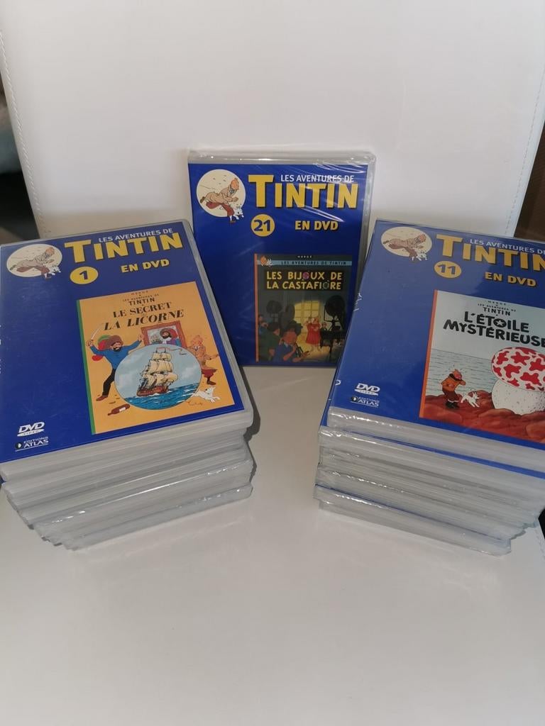 TINTIN  DVD  21, Enlèvement ou Envoi, Neuf, dans son emballage