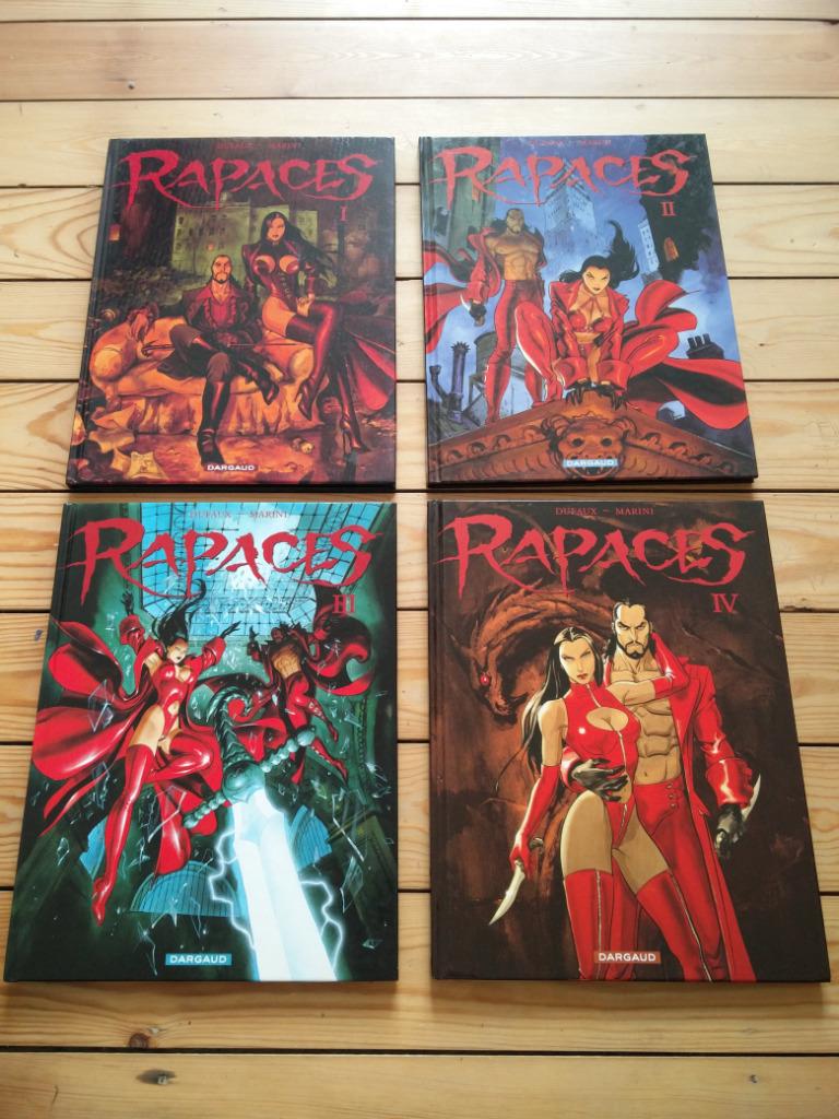 Rapaces T1-4 - REED/EO, Meerdere stripboeken, Ophalen of Verzenden, Gelezen