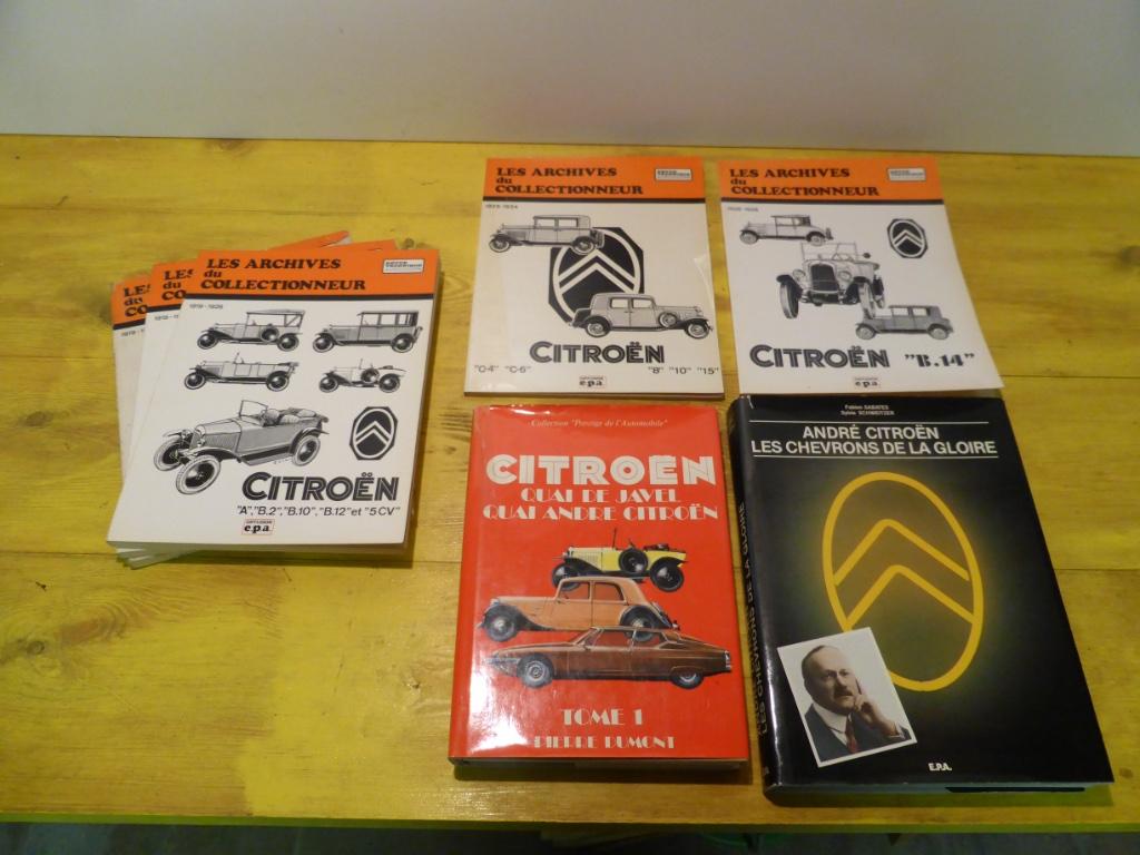 Oldtimer boeken Citroën (Lot 7 stuks), Ophalen of Verzenden, Zo goed als nieuw, Citroën