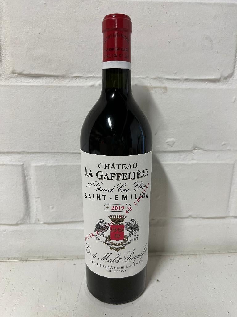 La Gaffelière-Saint-Émilion 1er Grand Cru Classé 2019 1btl, Neuf, Pleine, Enlèvement, Vin rouge