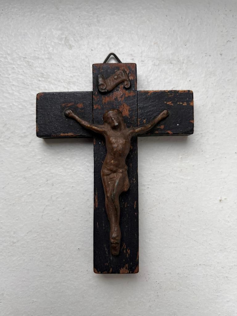 Houten kruisbeeld, Ophalen, Gebruikt, Beeld(je), Christendom | Katholiek