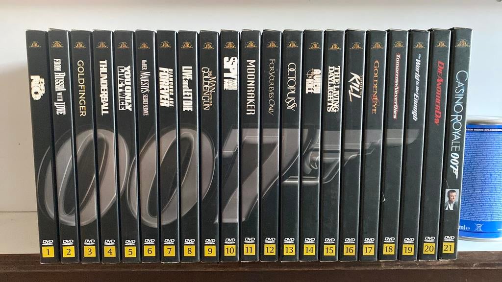 James bond, Ophalen, Zo goed als nieuw