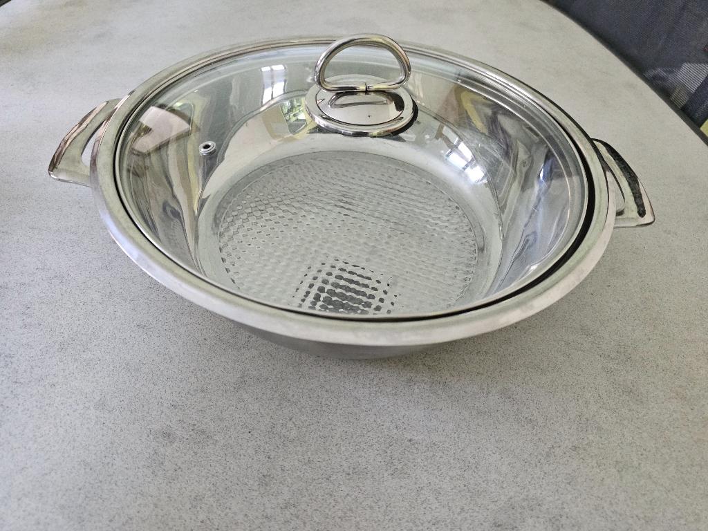 Lot de casseroles INOX, Enlèvement, Utilisé, Inox
