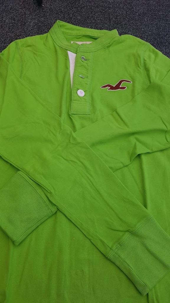 Hollister herenpolo. Nieuw. Nog nooit gedragen., Nieuw, Ophalen of Verzenden, Hollister, Groen