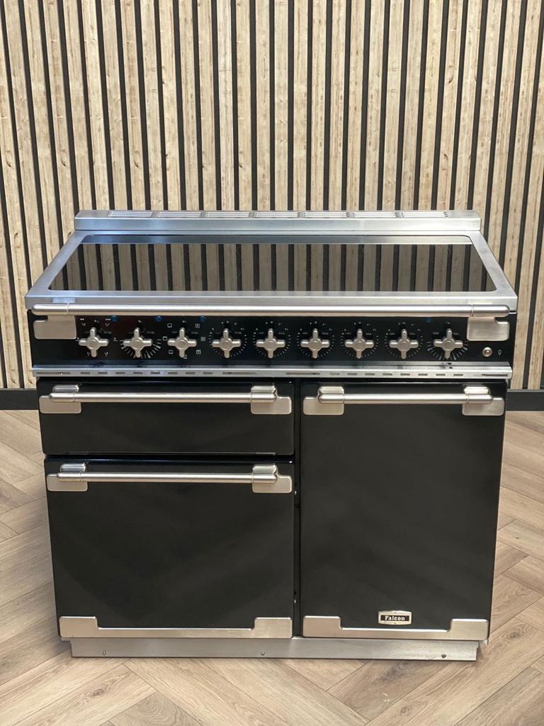 Falcon Elise 100cm Inductie Zo Goed Als Nieuw, Electroménager, Cuisinières, Comme neuf, 5 zones de cuisson ou plus, 90 à 95 cm