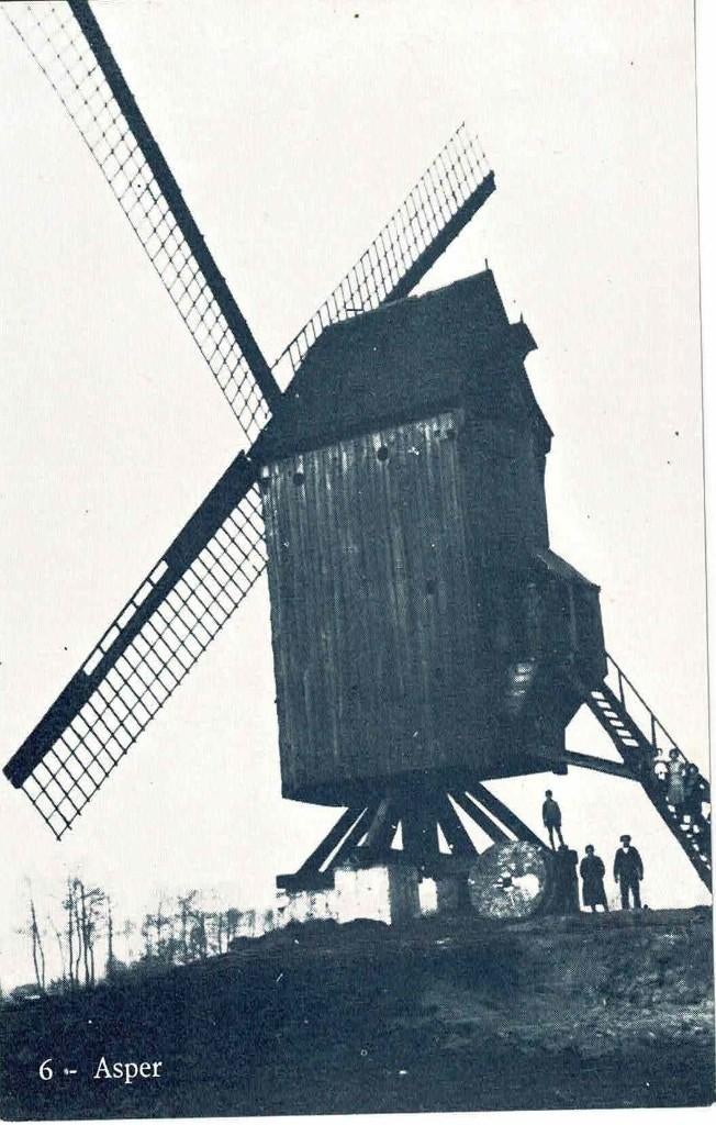 Asper - molen, Ophalen of Verzenden, 1960 tot 1980, Ongelopen, Oost-Vlaanderen