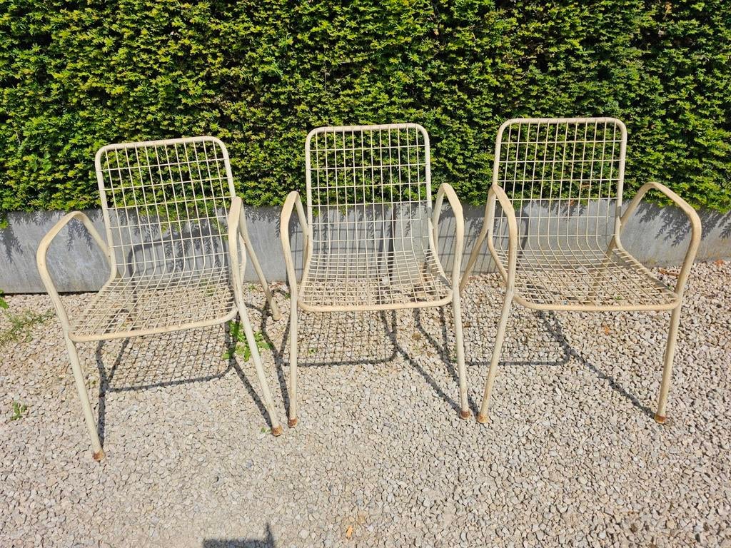 Emu Italië model Rio tuinstoel 3 stuks, Tuin en Terras, Ophalen, Zo goed als nieuw