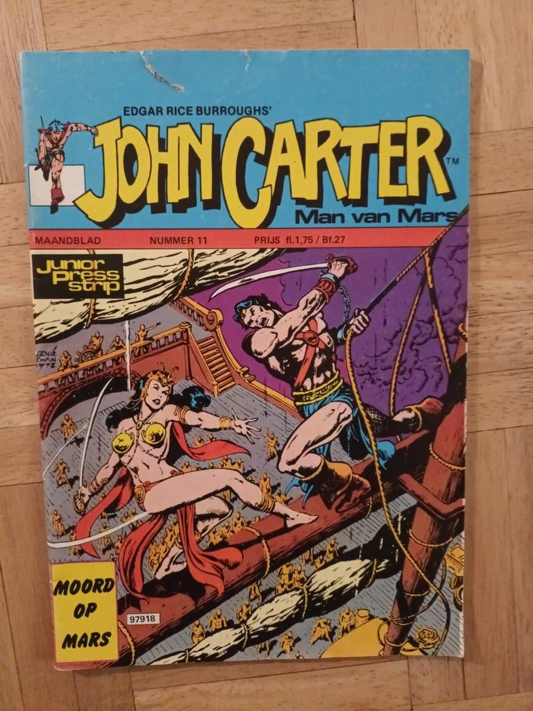 John Carter Man van Mars, Ophalen of Verzenden, Zo goed als nieuw