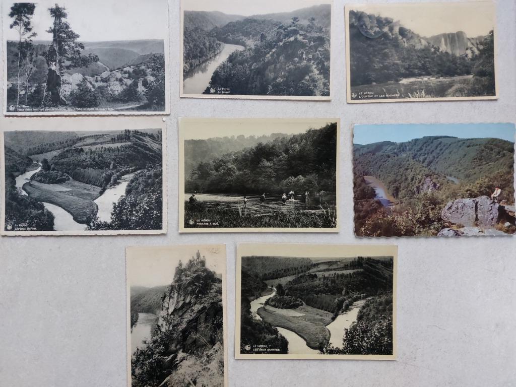 lot van 8 postkaarten: Le Hérou, Verzenden