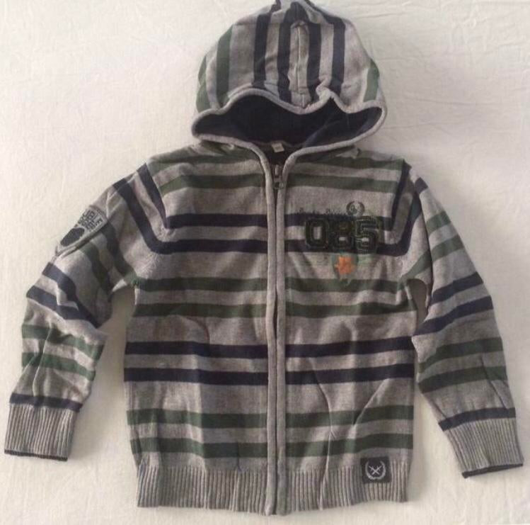 cardigan à capuche C&A 104 capuche rayé gris bleu vert, Enfants & Bébés, Vêtements enfant | Taille 104, Garçon, C&A, Enlèvement ou Envoi