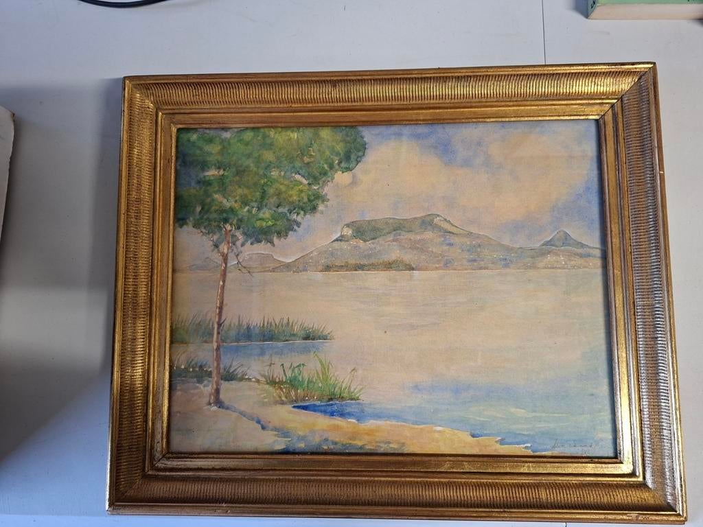 Schilderij 1943, Antiek en Kunst, Ophalen
