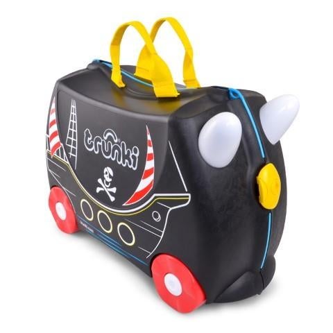 Trunki kinderkoffer Pedro piraat, Bijoux, Sacs & Beauté, Valises, Neuf, Plastique dur, Moins de 50 cm, Moins de 35 cm, Clé, Roulettes