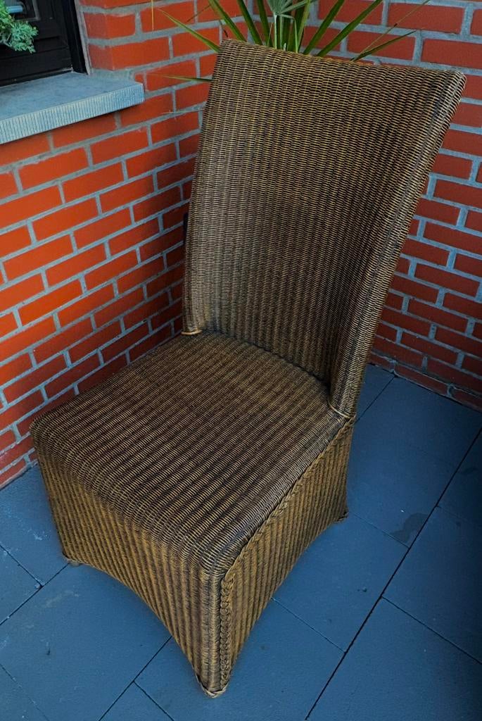 Rieten stoelen - Merk ‘Bristol’, Huis en Inrichting, Stoelen, Ophalen, Gebruikt, Bruin, Riet of Rotan
