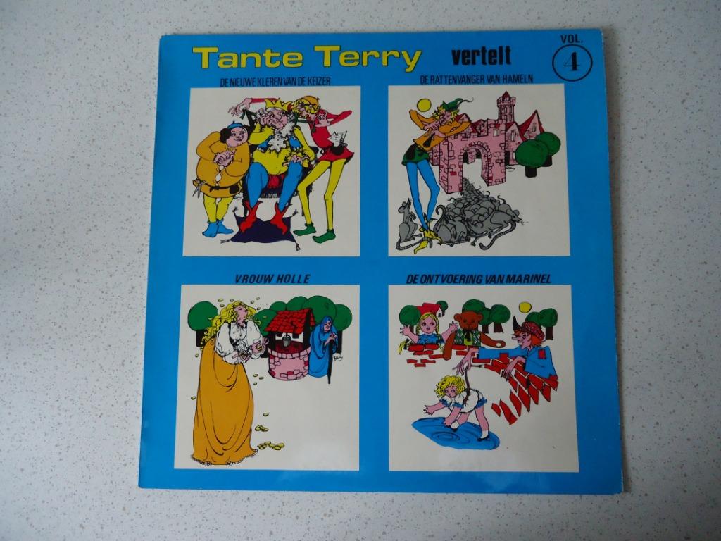 Sprookjes LP van Tante Terry vertelt Sprookjes Volume 4, Ophalen of Verzenden, Gebruikt, Verhaal of Sprookje