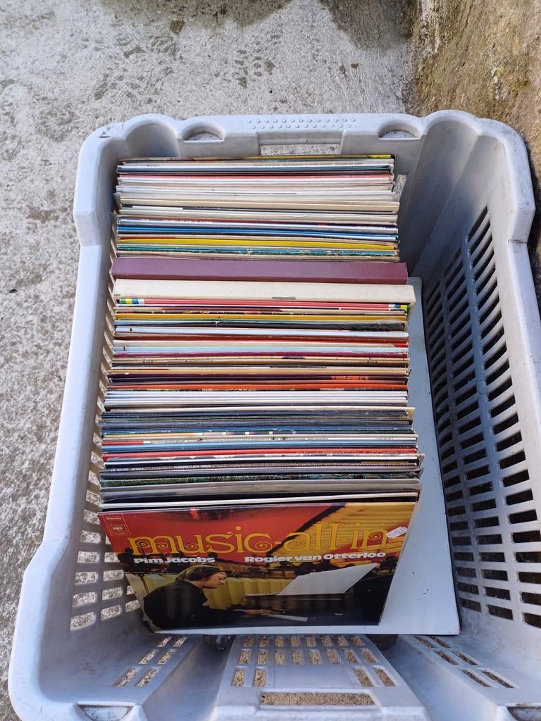 Langspeelplaten jazz en klassiek  80 stuks, Cd's en Dvd's, Vinyl | Verzamelalbums, Ophalen, Zo goed als nieuw, Klassiek