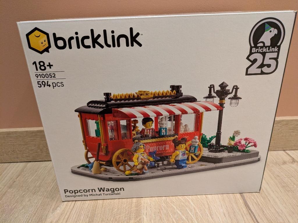 Lego 910052 Popcorn wagon, Enlèvement ou Envoi, Neuf, Ensemble complet, Lego