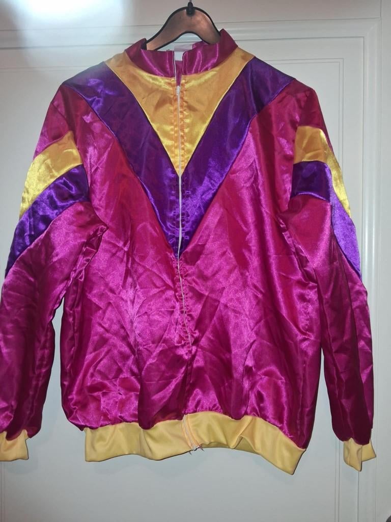 jogging vest medium foute party / carnaval, Ophalen of Verzenden, Zo goed als nieuw, Maat 38/40 (M), Kleding