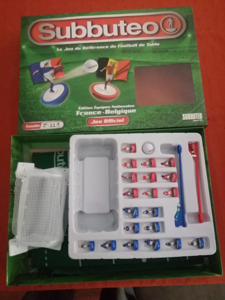 Jeu football subbuteo france belgique complet be, Enlèvement ou Envoi, Utilisé, Jeu