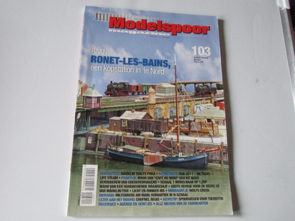MODELSPOOR MAGAZINE, Hobby en Vrije tijd, Ophalen of Verzenden, Zo goed als nieuw, Boek, Tijdschrift of Catalogus
