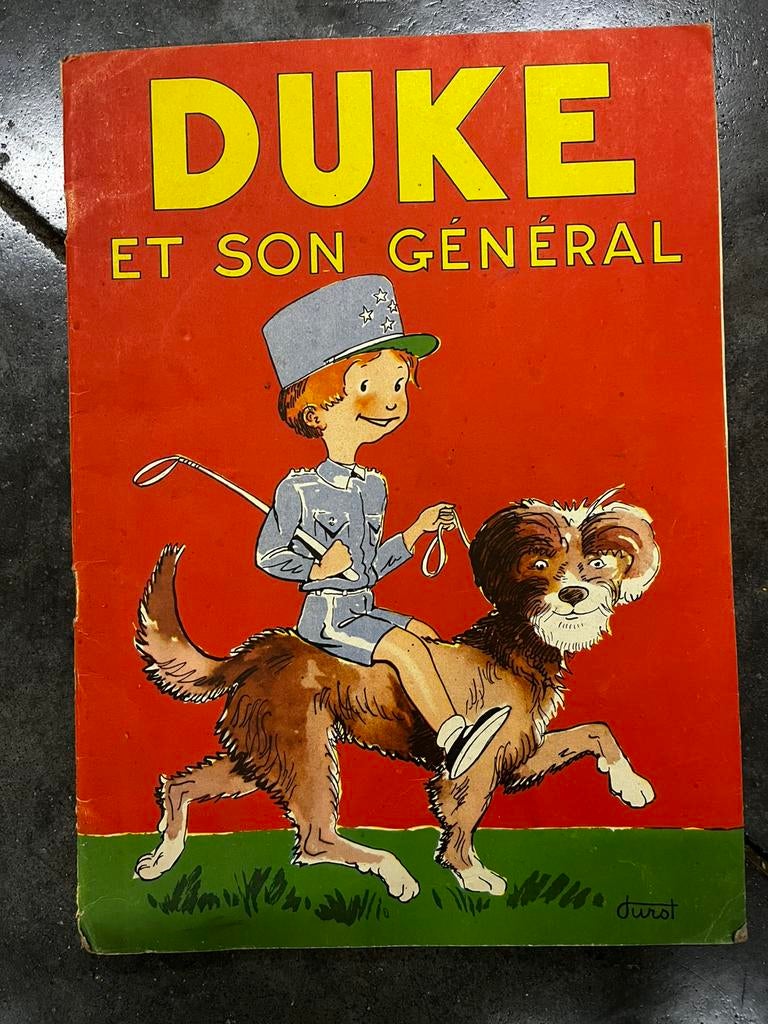 Zeldzame strip – Duke et son général (1954), Ophalen of Verzenden, Zo goed als nieuw