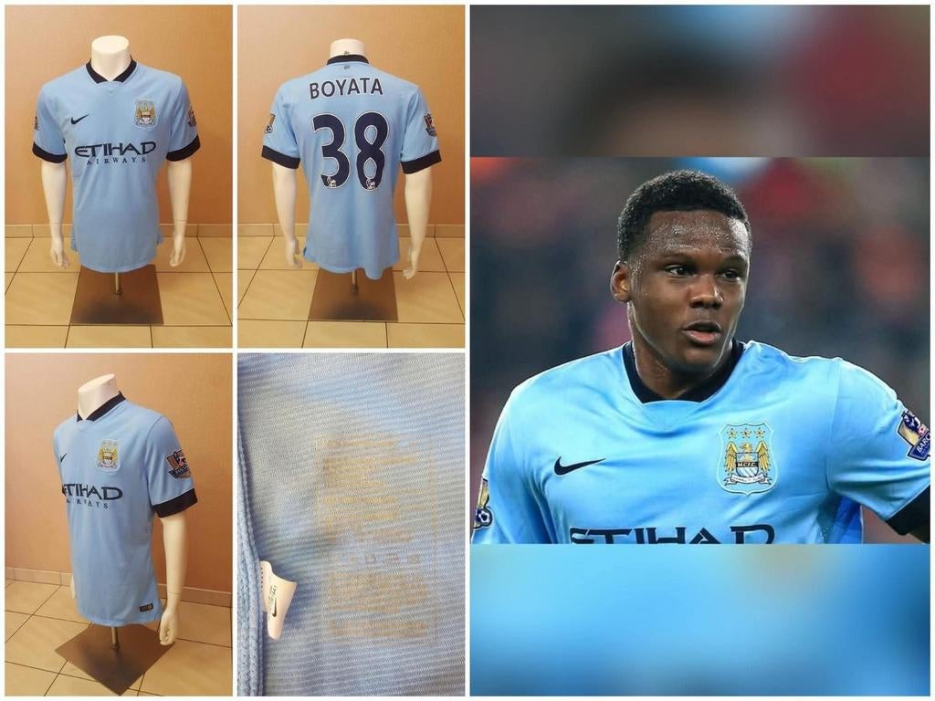 Matchworn shirt Boyata Manchester City, Ophalen of Verzenden, Shirt