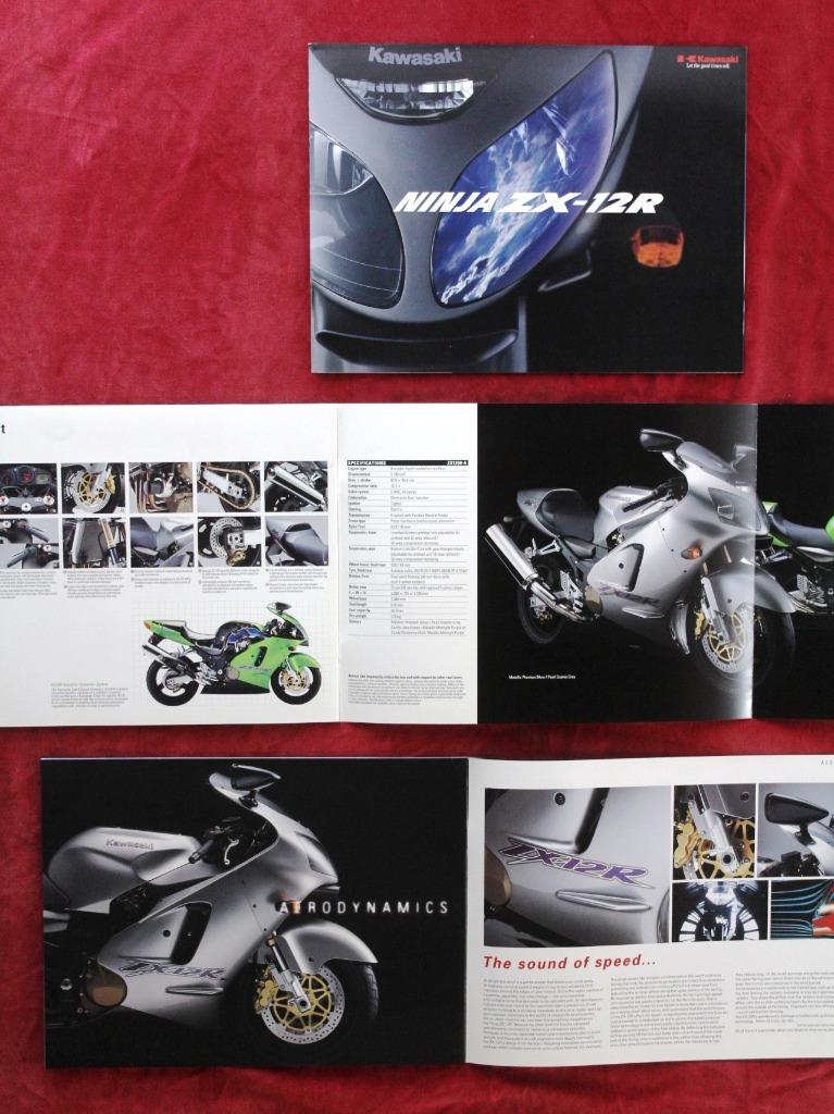 Kawasaki ZX12R ninja ZX1200 A   Nieuwe brochure moto, Motoren, Ophalen of Verzenden, Kawasaki