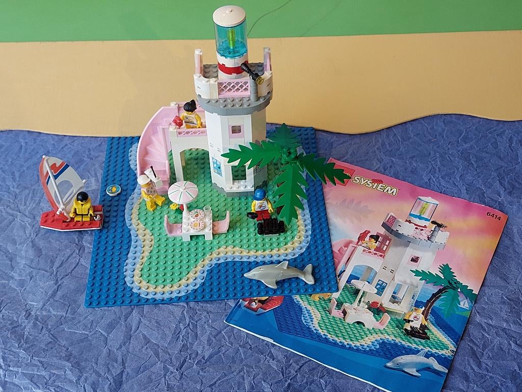 Lego Paradisa 6414 Dolphin Point, Enlèvement ou Envoi, Utilisé, Lego